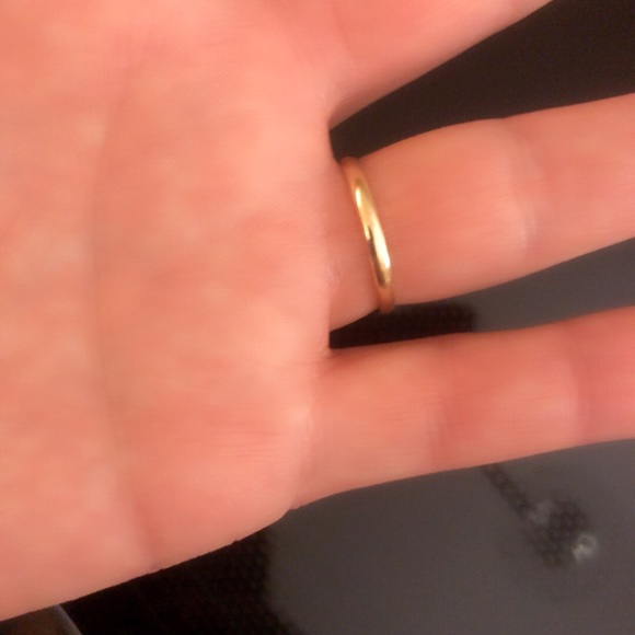 10K gold engagement band - Picture 5 of 6